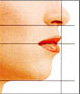 正しい顎の位置（横顔）